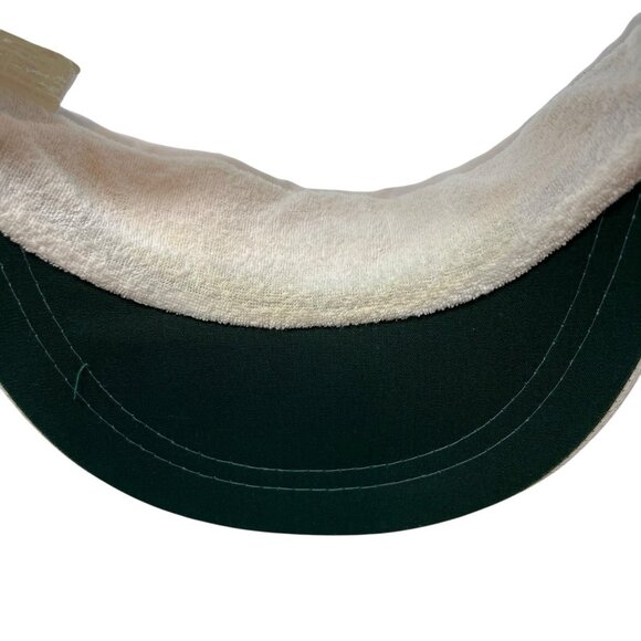 Nike Yupoong Vintage 80's Early Swoosh Logo Golf Tennis Visor Hat Cap Rare Grail - Picture 8 of 8